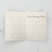 ラクーンのグリーティングカード カード (内部)