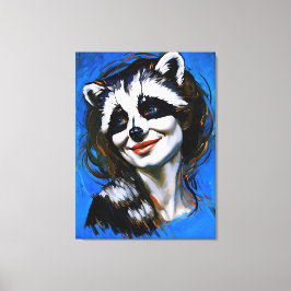 ラクーンのトリックスター「ベルカ・テヤニ」 キャンバスプリント