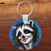 ラクーンのトリックスター「ベルカ・テヤニ」 キーホルダー (裏面)