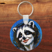 ラクーンのトリックスター「ベルカ・テヤニ」 キーホルダー (正面)