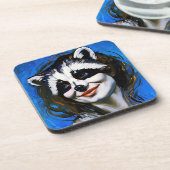 ラクーンのトリックスター「ベルカ・テヤニ」 コースター (左側)