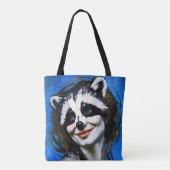 ラクーンのトリックスター「ベルカ・テヤニ」 トートバッグ (裏面)