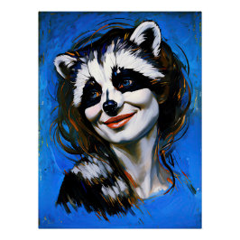 ラクーンのトリックスター「ベルカ・テヤニ」 ポスター