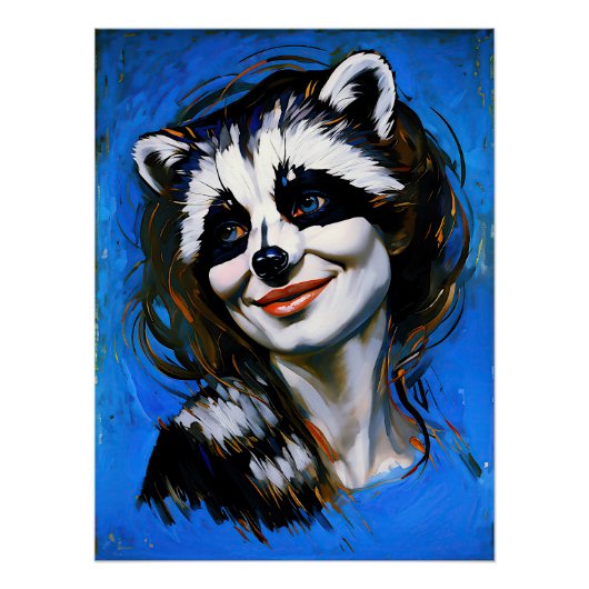 ラクーンのトリックスター「ベルカ・テヤニ」 ポスター (正面)