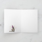 ラクーンのパートナー化 – 動物のパーティー カード (内部)