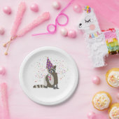 ラクーンのパートナー化 – 動物のパーティー ペーパープレート (パーティー)