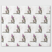 ラクーンのパートナー化 – 動物のパーティー ラッピングペーパー (フラット)