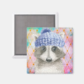 ラクーンのロキシ マグネット (正面/裏面)