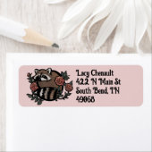 ラクーンの住所 ラベル (インサイチュ)