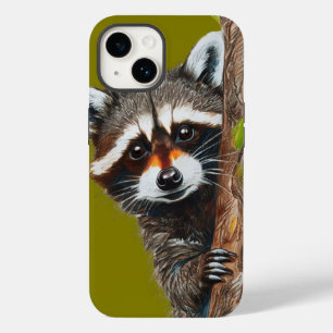 ラクーンはツリーiPhoneから見つめ14ケース Case-Mate iPhone 14ケース