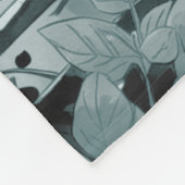 ラクーンインフォレストクリアリングフリースブランケット フリースブランケット (角)