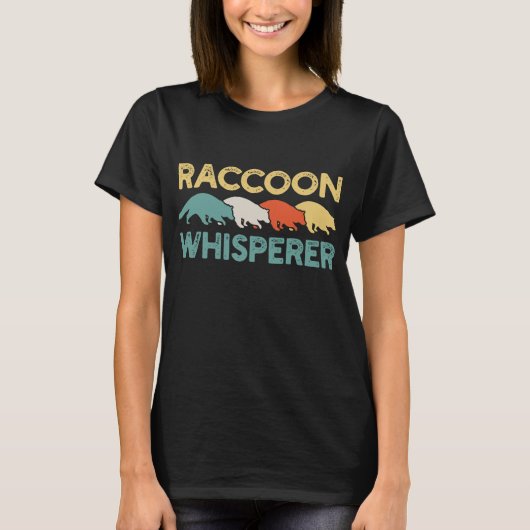 ラクーンウィスペラーレトロ Tシャツ (正面)