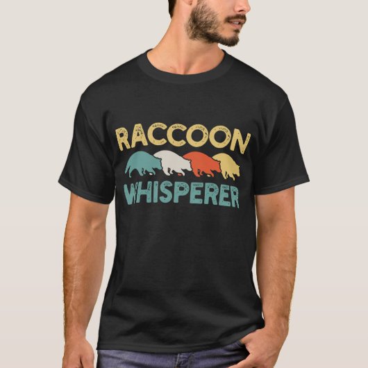 ラクーンウィスペラーレトロ Tシャツ (正面)