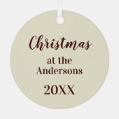 ラクーンウッドランドクリーチャーパーソナライズされたスケッチ メタルオーナメント (裏面)