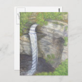 ラクーンクリーク秋ウォーターフォール葉書 ポストカード (正面/裏面)