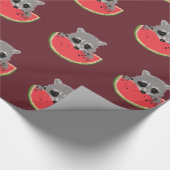 ラクーンスイカ ラッピングペーパー (角)