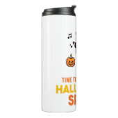 ラクーンスピリットハロウィンカボチャパーティー タンブラー (回転左)