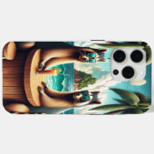 ラクーンティーパーティー Case-Mate iPhoneケース (裏面 (横))