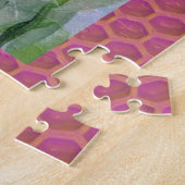 ラクーンビーと花春バズパズル ジグソーパズル (側面)