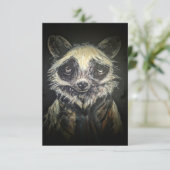 ラクーンフラットサンキューカード サンキューカード (スタンド正面)