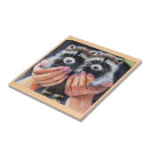 ラクーンベビーインハンズ タイル (側面)