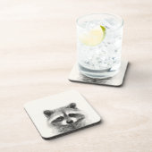 ラクーンペンシルスケッチ コースター (右側)