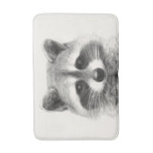 ラクーンペンシルスケッチ バスマット (正面縦)