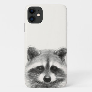 ラクーンペンシルスケッチ iPhone 11 ケース