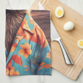 ラクーンホリデー キッチンタオル (四つ折り)