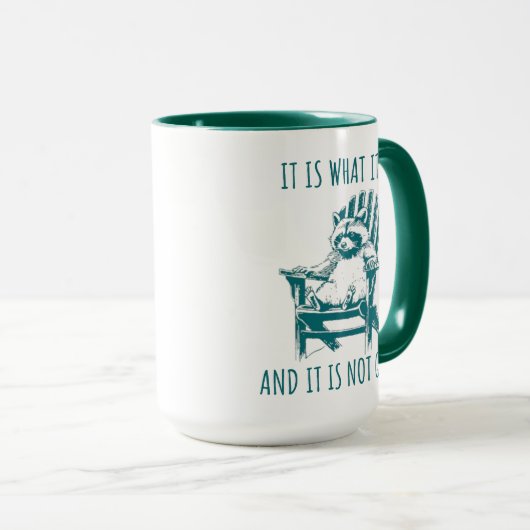 ラクーンミーム、それが何であり、それは素晴らしない マグカップ (正面右)