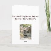 ラクーンリングや輪ベアラリクエストカード シーズンカード (裏面)