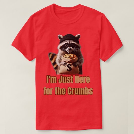 ラクーン山賊2 Tシャツ (デザイン正面)