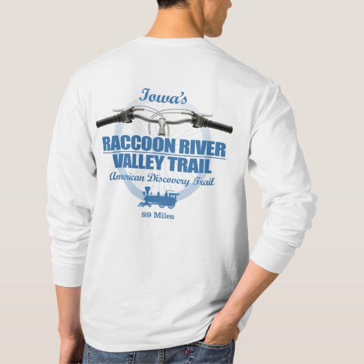 ラクーン川渓谷トレイル(H2) Tシャツ (裏面)
