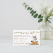 ラクーン新しいママのベビー エンクロージャーカード (スタンド正面)