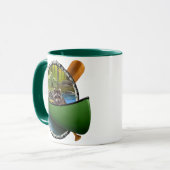 ラクーン湖の冒険で起こること マグカップ (正面左)