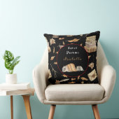 ラクーン甘い秋カスタマイズ文字、カラー20"X20" クッション (椅子)