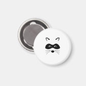 ラクーン磁石 マグネット (正面/裏面)