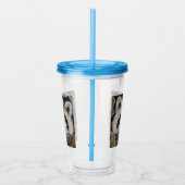 ラクーン絵画病 アクリルタンブラー (右)