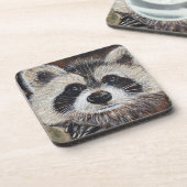 ラクーン絵画病 コースター (左側)