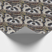 ラクーン絵画病 ラッピングペーパー (角)