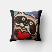 ラクーン装飾用クッション クッション (裏面)