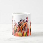 ラクーン遊秋 コーヒーマグカップ (中央)