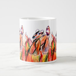 ラクーン遊秋 ジャンボコーヒーマグカップ