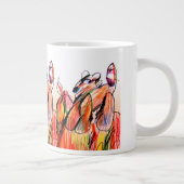 ラクーン遊秋 ジャンボコーヒーマグカップ (右)