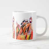 ラクーン遊秋 ジャンボコーヒーマグカップ (右)