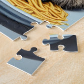 ラクーン食べ物ズスパゲティ ジグソーパズル (側面)