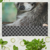 ラクーン001 キッチンタオル (折り畳み)