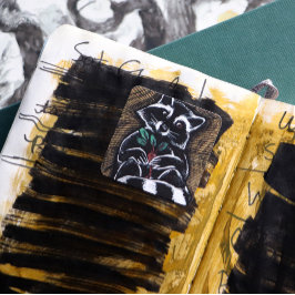 ラクーン・カブ・アート スクエアシール