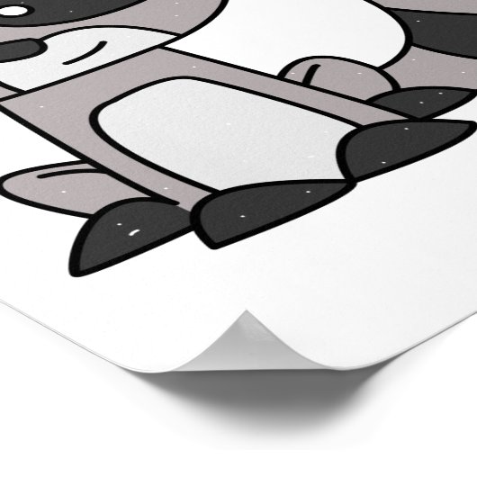 ラクーン ポスター (角)