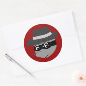 ラクーン・モブスター ラウンドシール (封筒)